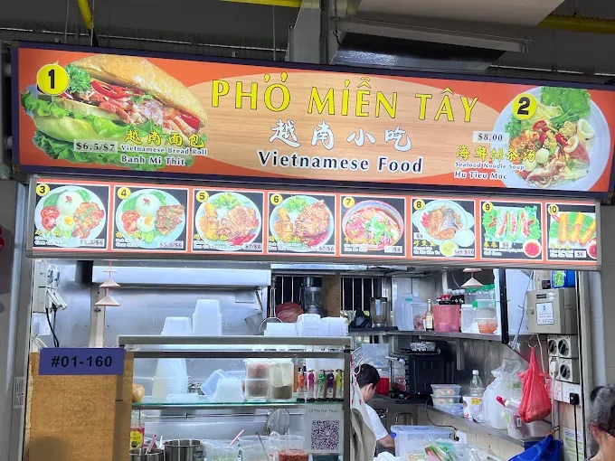 Pho Mien Tay Vietnamese Food Menu Singapore